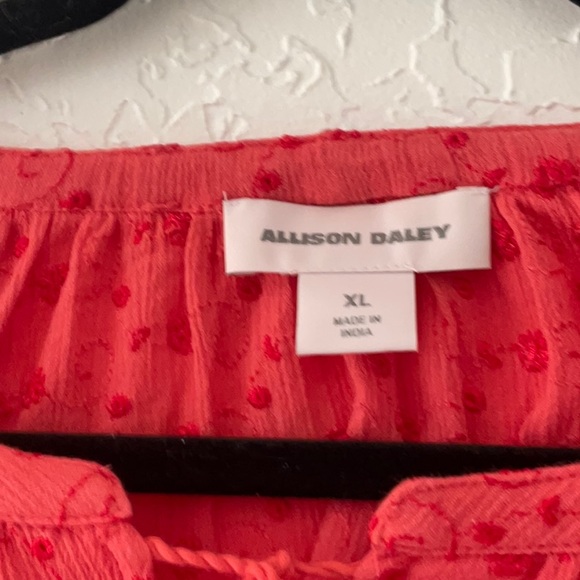 Allison Daley Orange Blouse - Picture 5 of 7